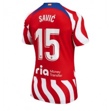 Atletico Madrid Stefan Savic #15 Hemmatröja Dam 2022-23 Korta ärmar